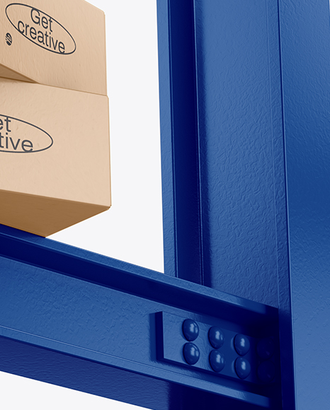 Paper Boxes on the Beams Mockup