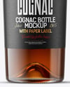 Cognac Bottle Mockup