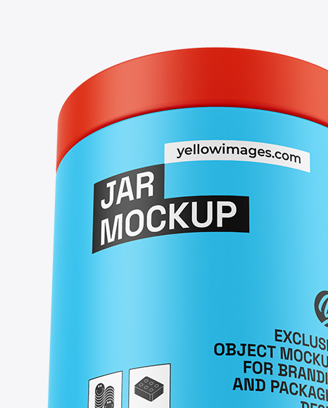 Matte Jar Mockup