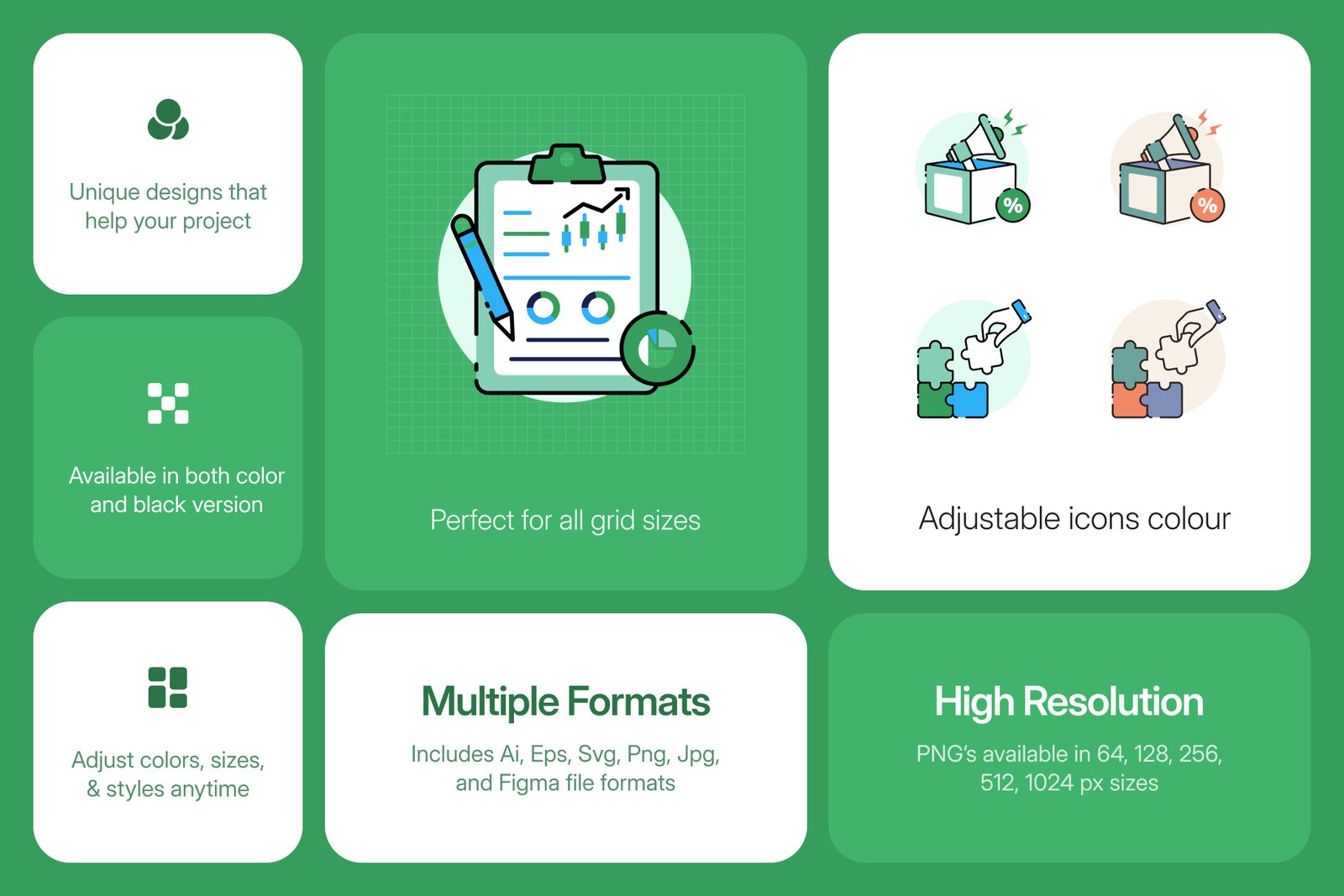Business Analytics Icons