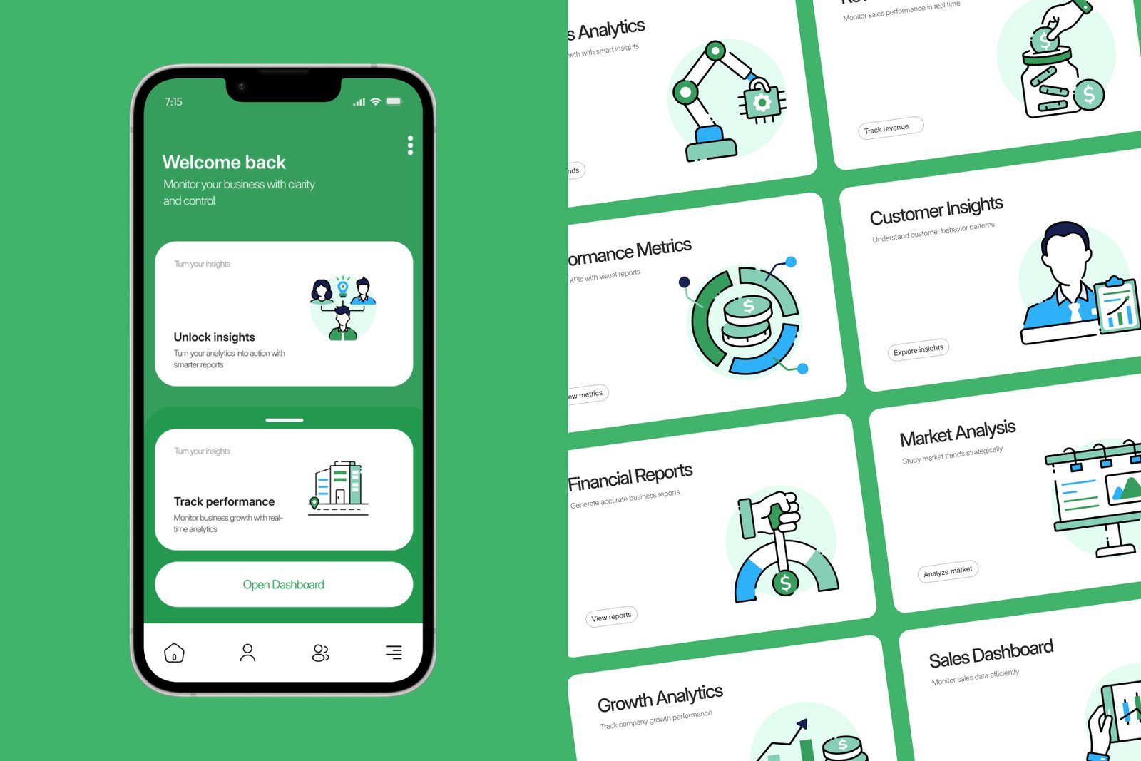 Business Analytics Icons