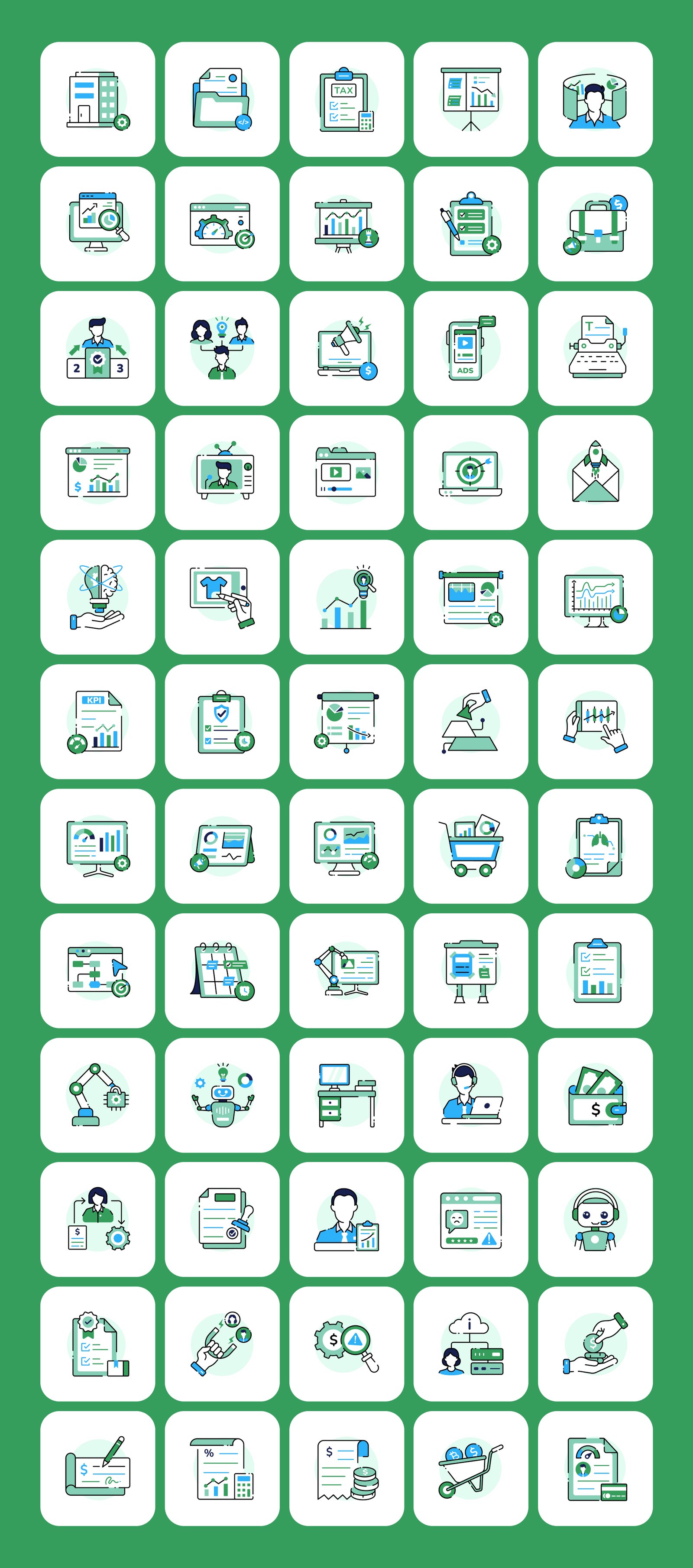 Business Analytics Icons