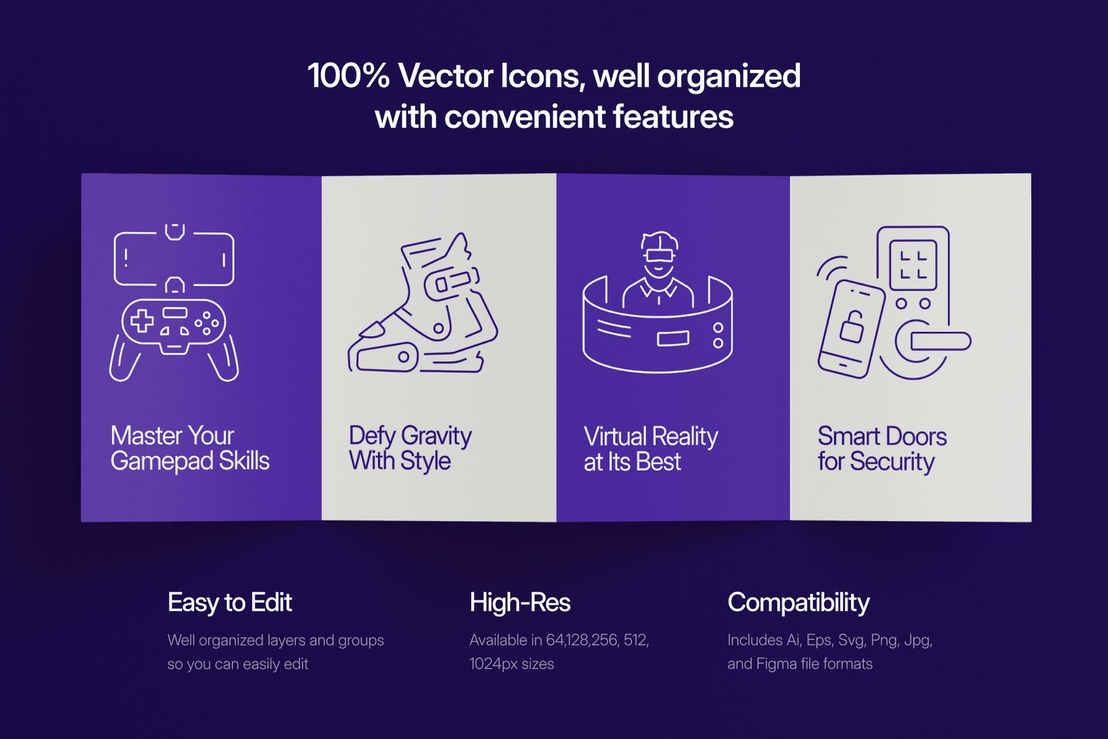 Tech and Innovation Icon Set