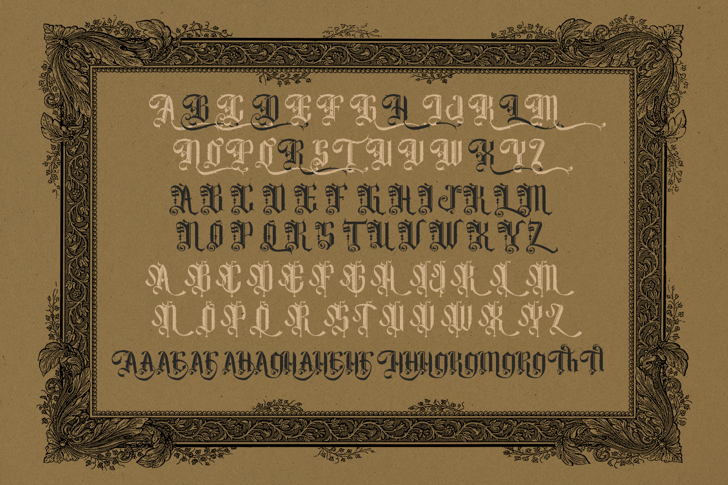 Kolithagente Blackletter Font