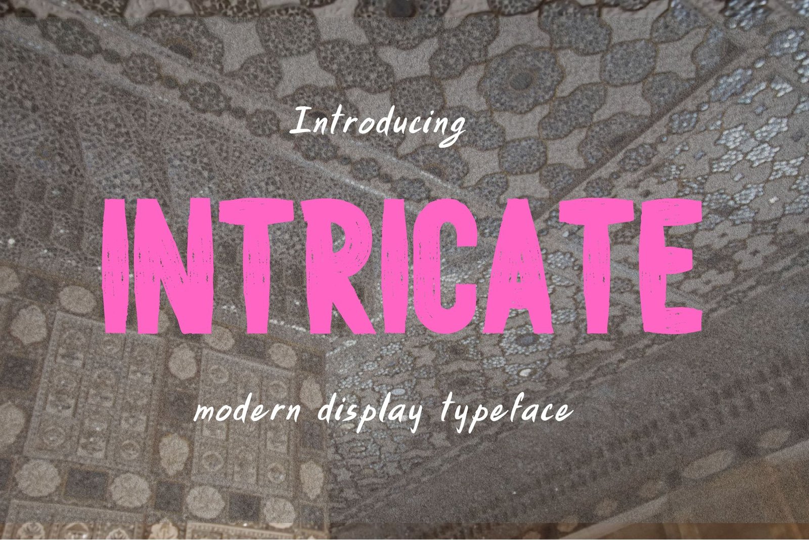 Intricate Font