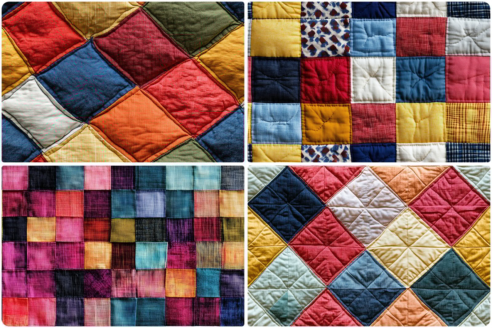 30 Quilting Texture Backgrounds