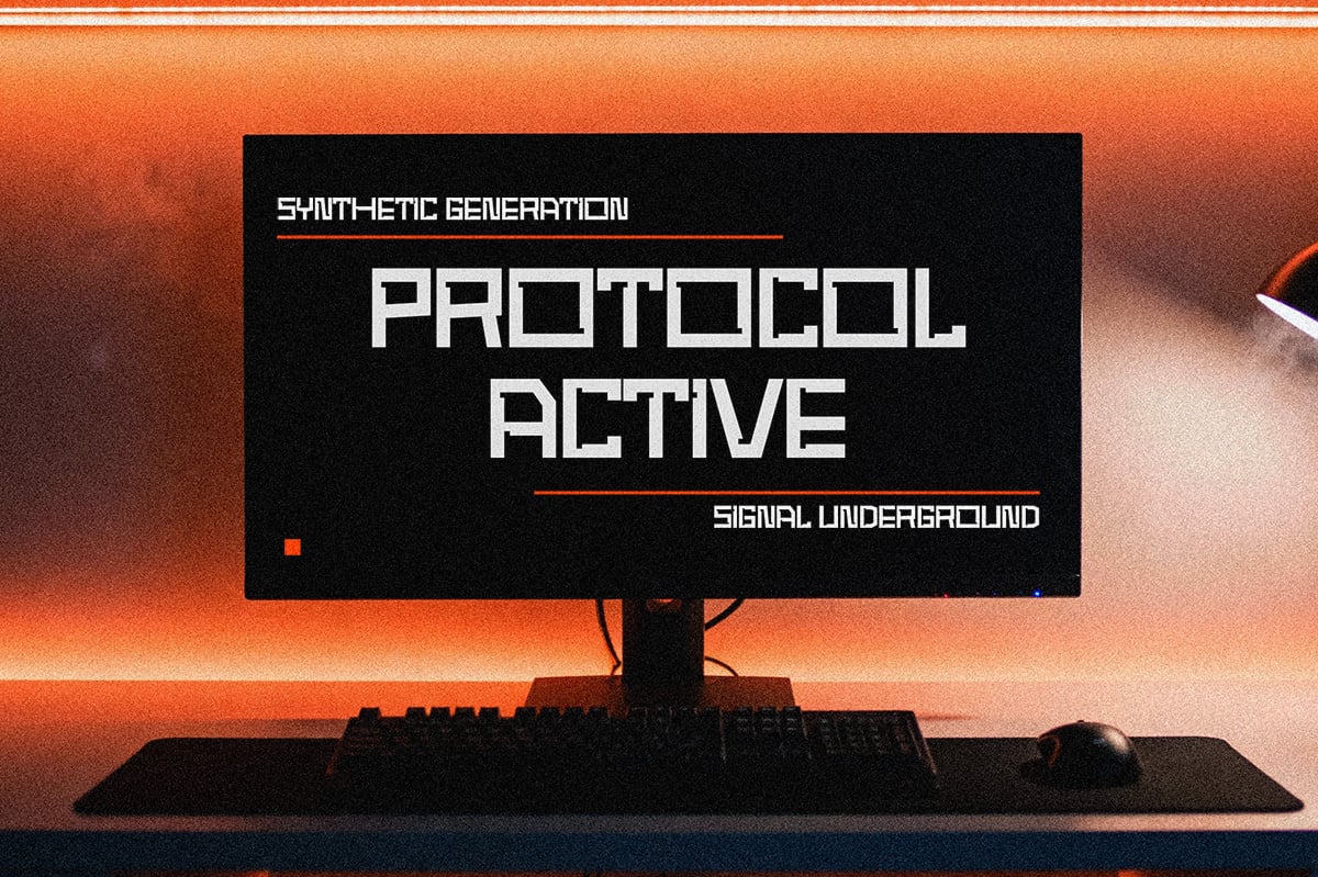 Newro Space - Modern Futuristic Display Font