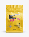 Kraft Paper Coffee Bag Mockup