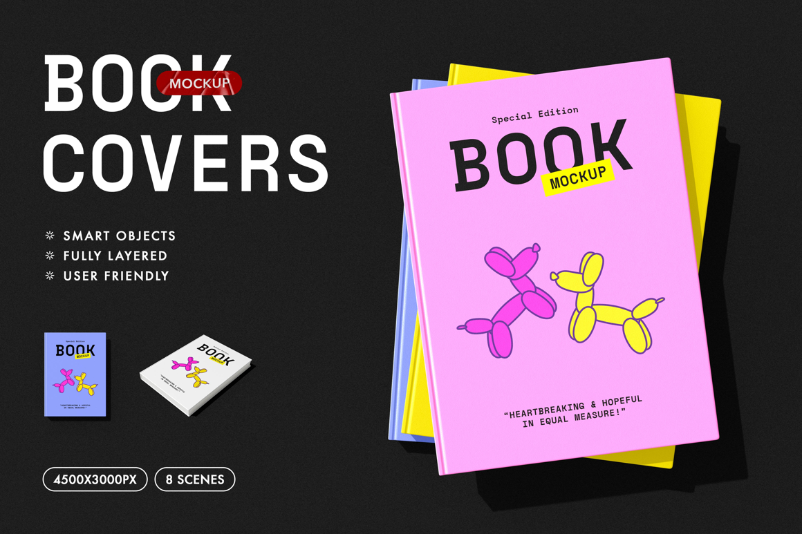 Book Mockup Collection