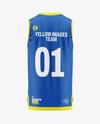 Basketball Jersey Mockup - Back View
