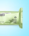 Metallic Snack Package Mockup