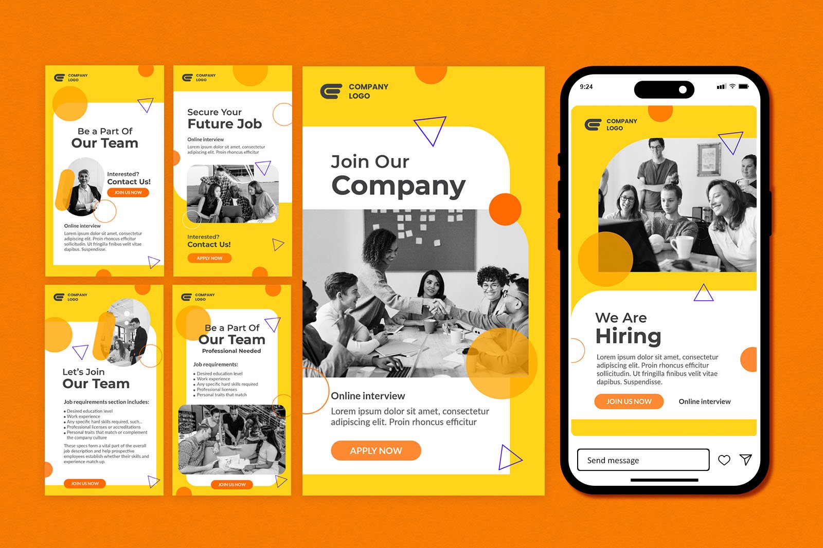 Hiring Job Instagram Story Social Media