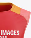 Training Sleeveless Jersey Mockup - Front View