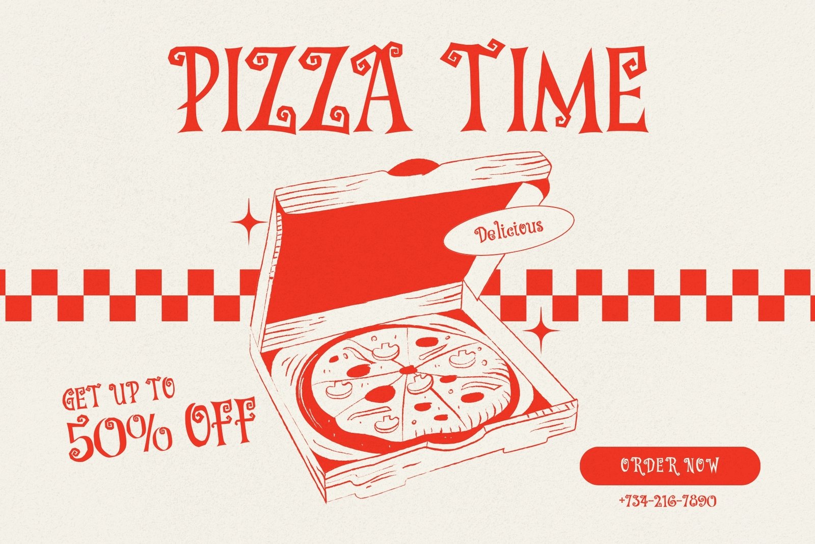 Rest in Pizza - Spooky Typeface