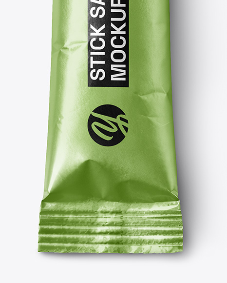 Matte Stick Sachet Mockup