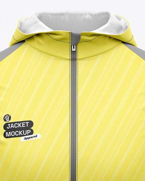 Hooded All Weather Jacket Mockup