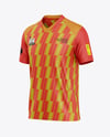 Soccer Jersey Mockup - Half Side View