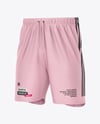 Soccer Shorts Mockup - Half Side View