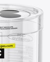 Clear Plastic Tube Mockup