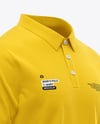 Men's Casual Polo Shirt Mockup