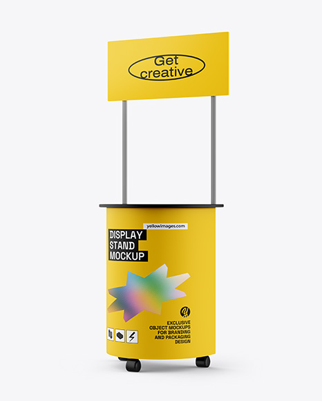 Display Stand Mockup - Banners