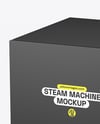 Steam Machine Mockup - Half Side View