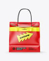 Glossy Paper Bag Mockup