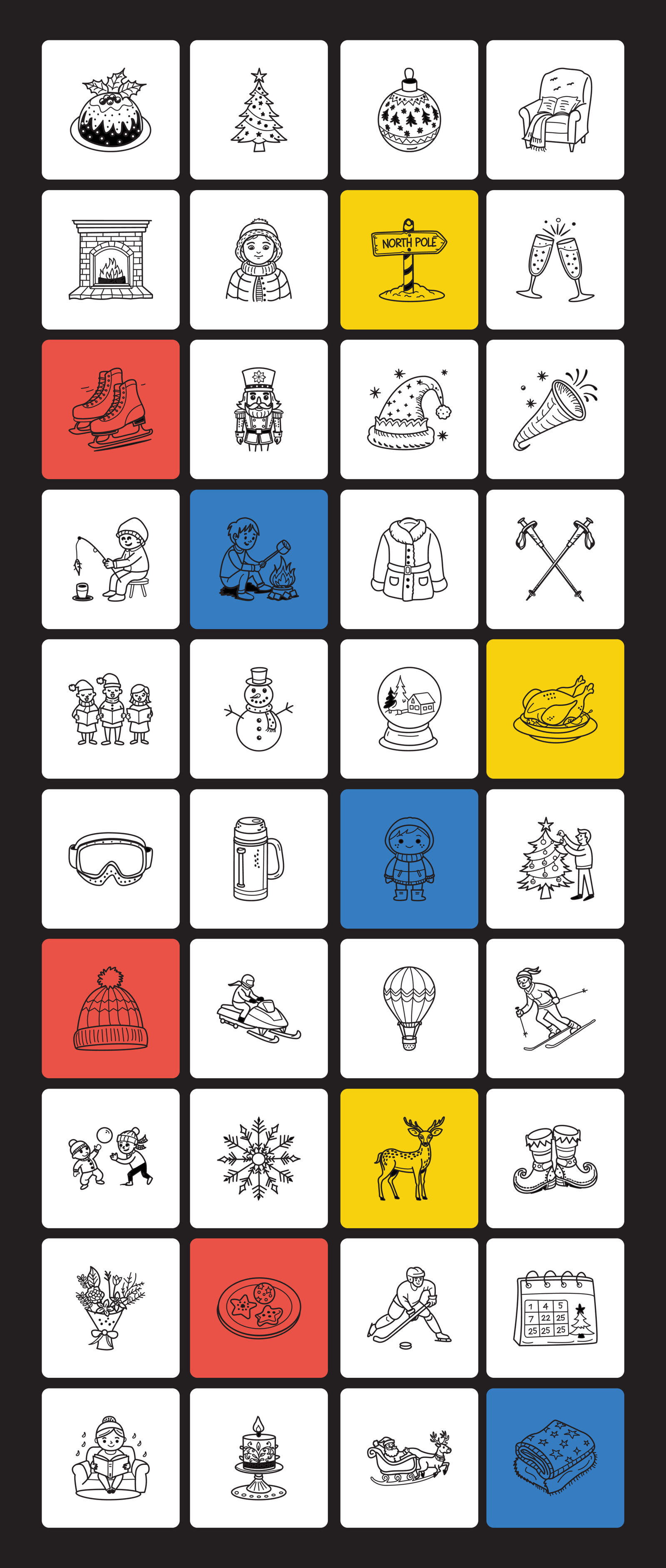 Winter Doodles Collection