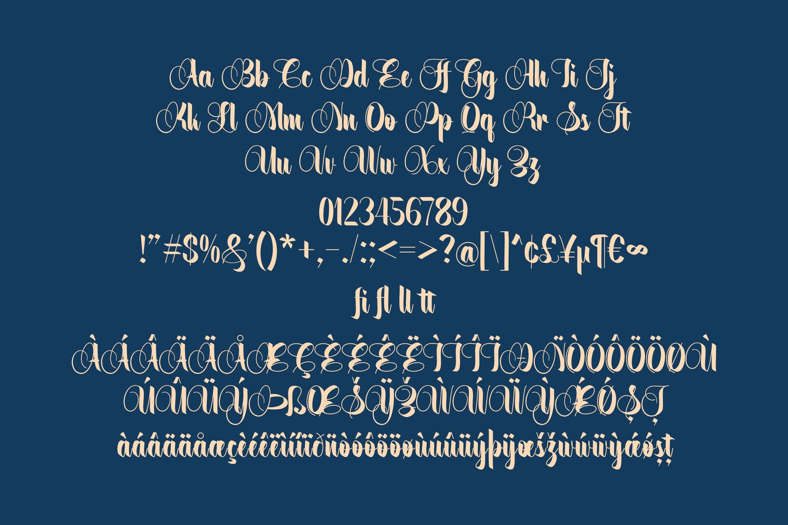Calliform Font