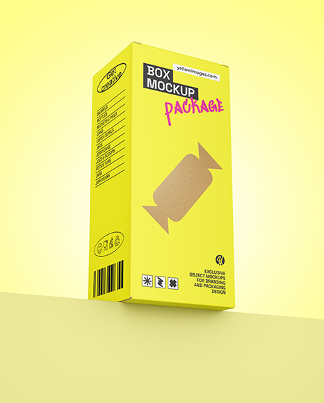 Paper Box Mockup