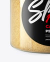 Plastic Jar with Ground Cardamom Mockup