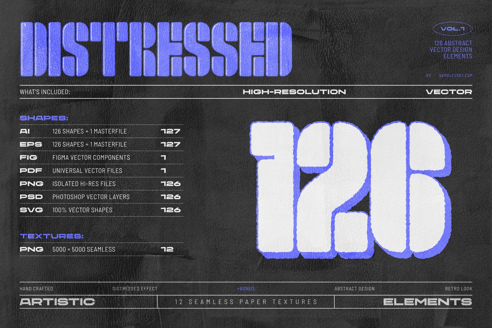 126 Retro Shapes Collection Vol.1