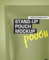 Matte Stand-up Pouch Mockup
