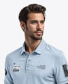 Man in a Polo Shirt and Pants Mockup