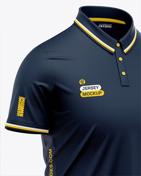 Men's Polo Shirt Mockup