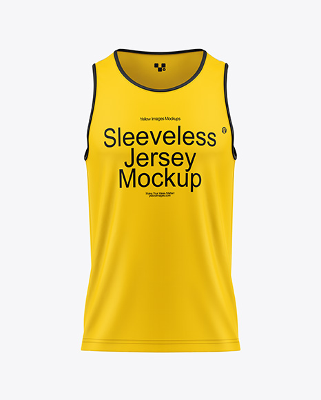 Training Sleeveless Jersey Mockup