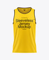 Training Sleeveless Jersey Mockup