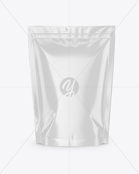 Glossy Stand-up Pouch Mockup