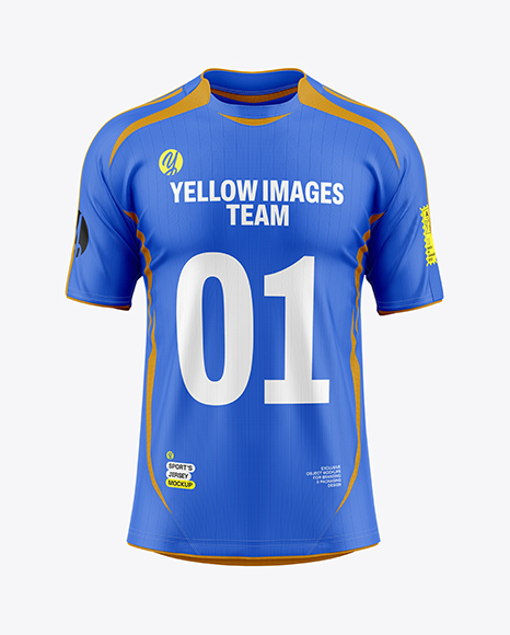Soccer Jersey Mockup - Front View