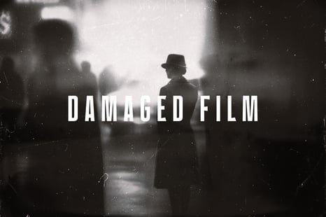 Damaged Film Photo Effect - Instagram story