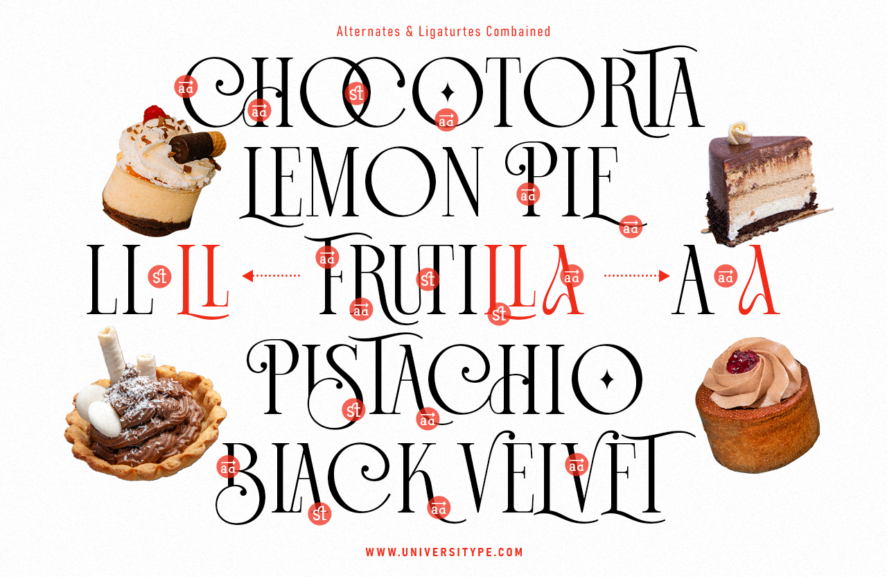 UT Silver Glass - A Display Serif Font