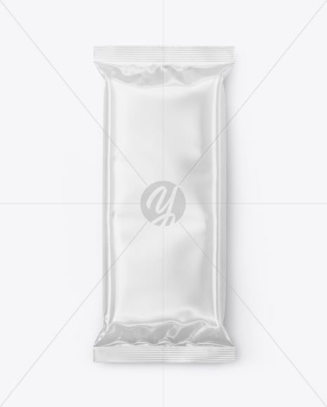 Glossy Snack Package Mockup