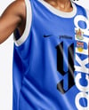 Female Basketball Player Wearing Jersey and Shorts Mockup