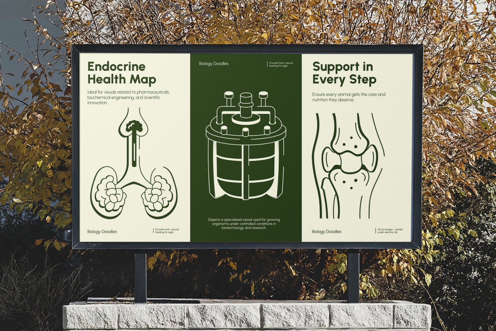 Biology Doodles Icon Pack