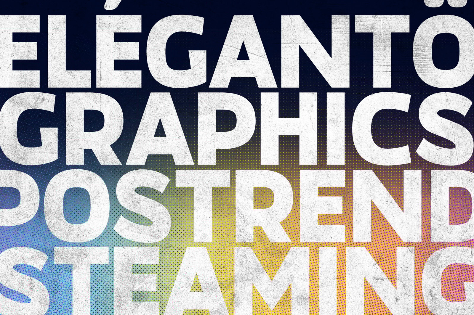 Megazine Poster Font