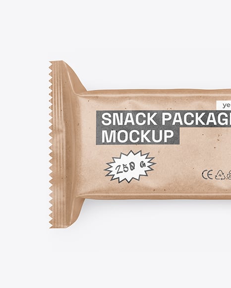 Kraft Snack Package Mockup
