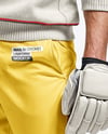 Cricket Player Wearing a Jumper Holding a Bat Mockup
