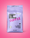Matte Coffee Bag with Valve Mockup
