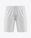 Training Shorts Mockup - Front View