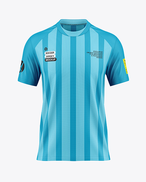 Soccer Jersey Mockup - Front View
